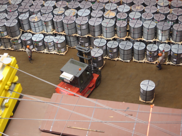Cold Rolled Coils Loading Inspection