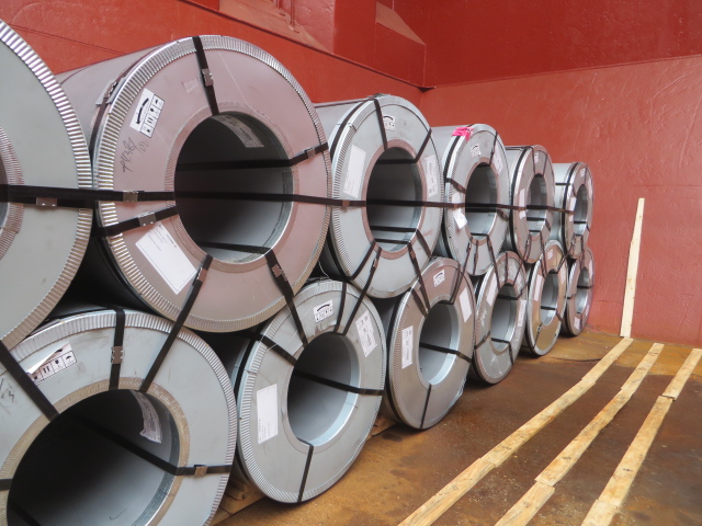 Cold Rolled Coils Loading Inspection