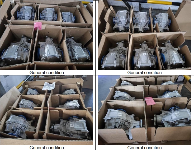 Cargo Damage Inspection at Factory